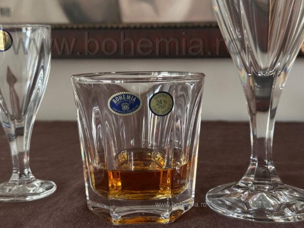 pahare whisky cristal