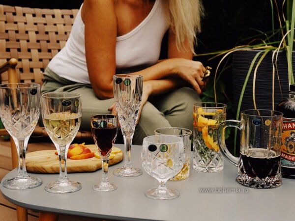 set pahare cristal Bohemia
