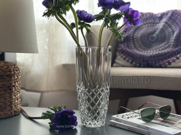 vaza cristal Bohemia