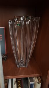 VAZA 30.5 cm BOHEMIA CRISTALIN - COLECTIA YOKO photo review