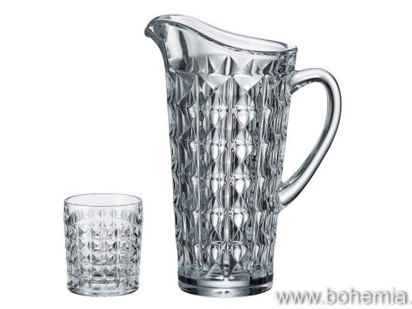 set pahare cristal Bohemia