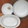 Set farfurii 6 persoane portelan Marie, 20 piese