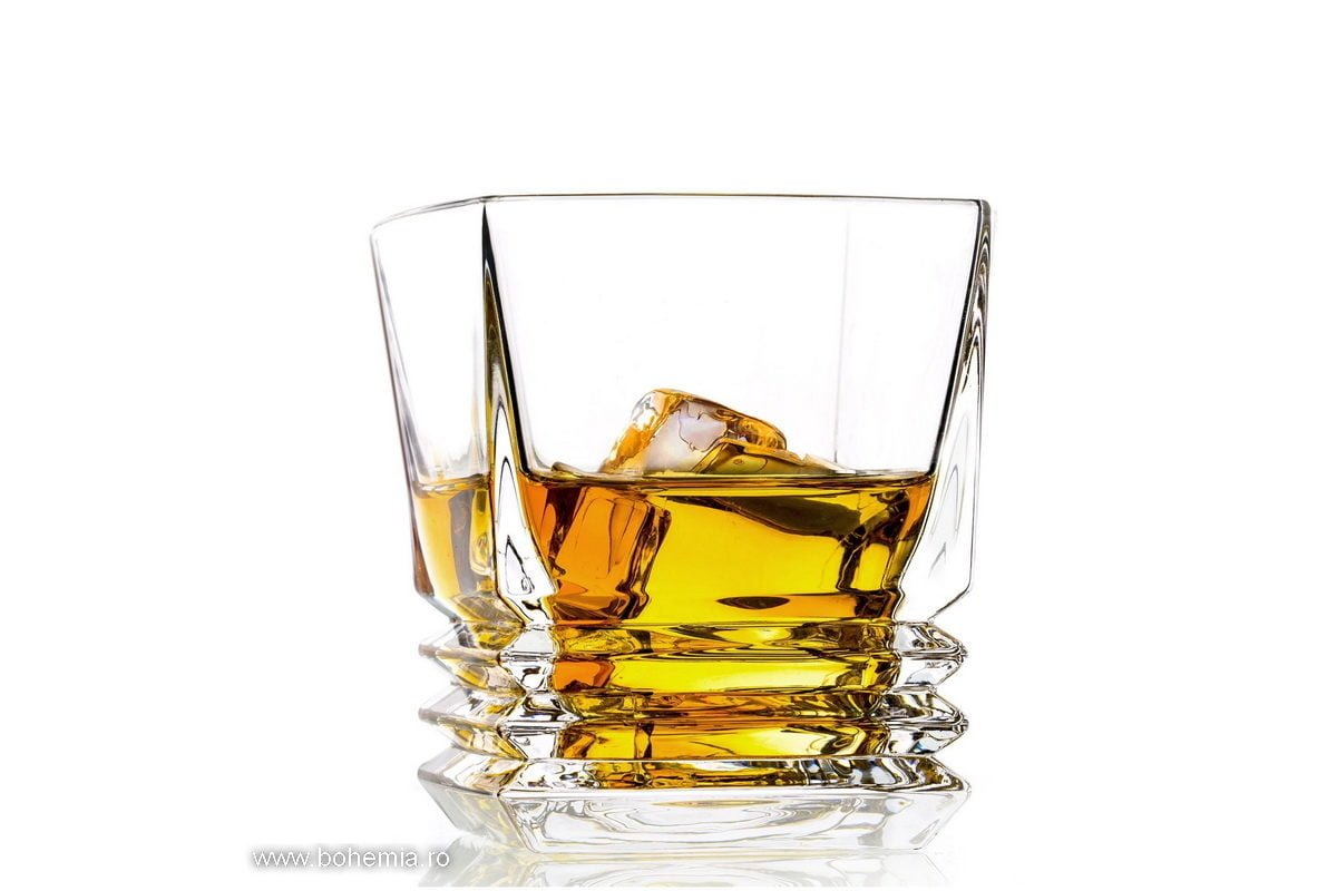 pahare whisky cristal