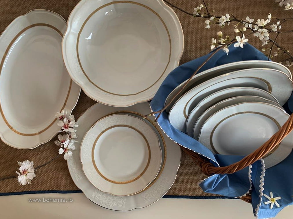 set farfurii 12 persoane