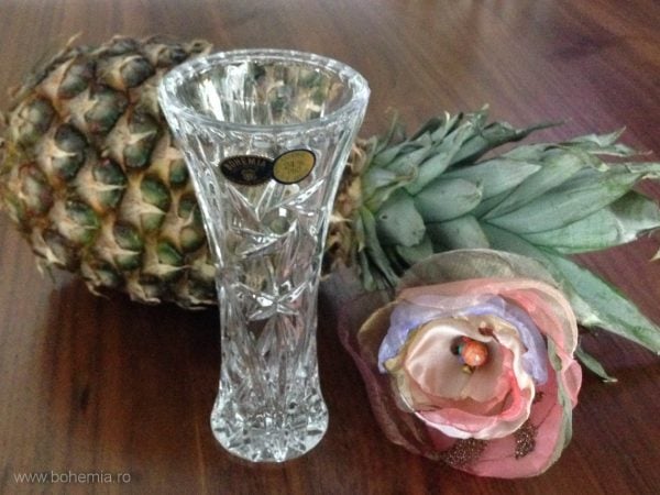 vaza cristal Bohemia