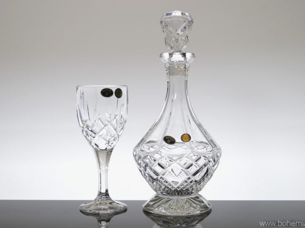 set pahare cristal Bohemia
