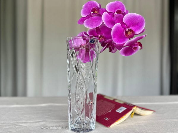 vaza cristal Bohemia