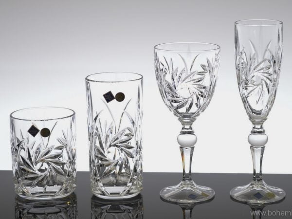 set pahare cristal Bohemia