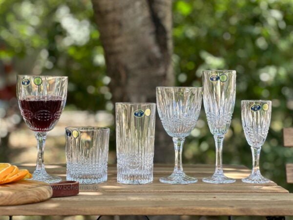 set pahare cristal Bohemia