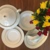 Serviciu de masa 12 persoane portelan Marie, 55 piese