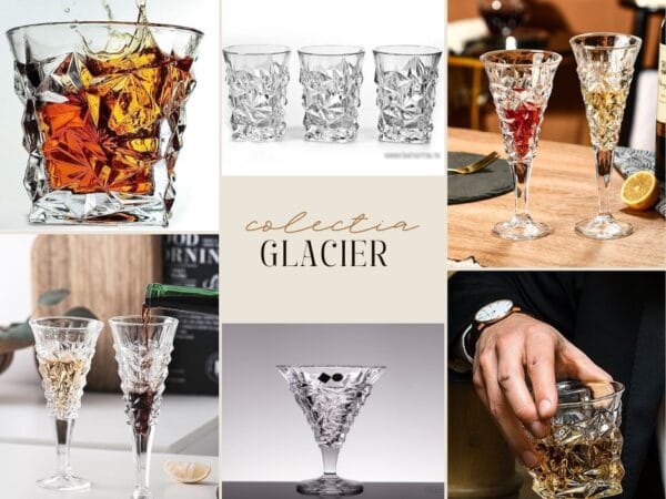 set pahare cristal Bohemia