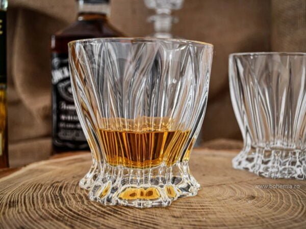 pahare whisky cristal