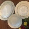 Set farfurii 6 persoane portelan Marie, 26 piese