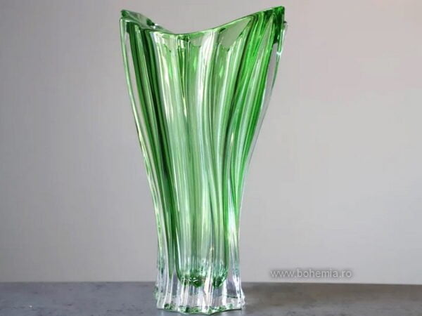 vaza cristal Bohemia