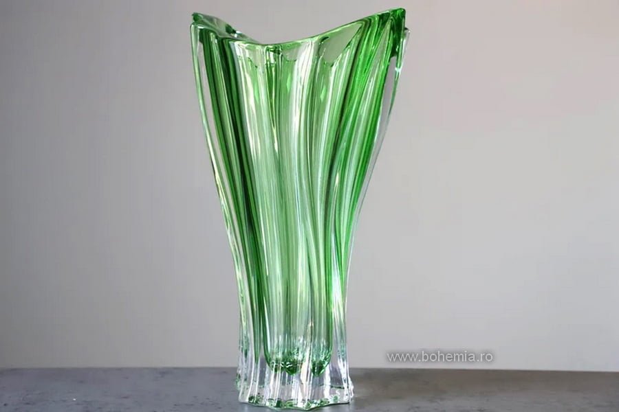 vaza cristal Bohemia