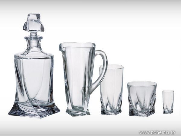 set pahare cristal Bohemia