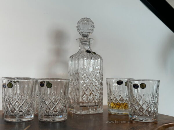 set pahare cristal Bohemia