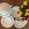 Set farfurii 12 persoane portelan Marie, 43 piese