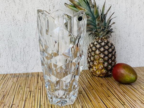 Vaza de cristal Bohemia Lunar, 28 cm