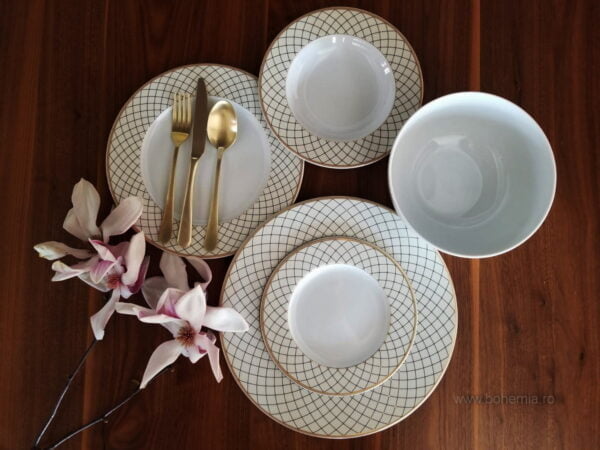 set farfurii 12 persoane