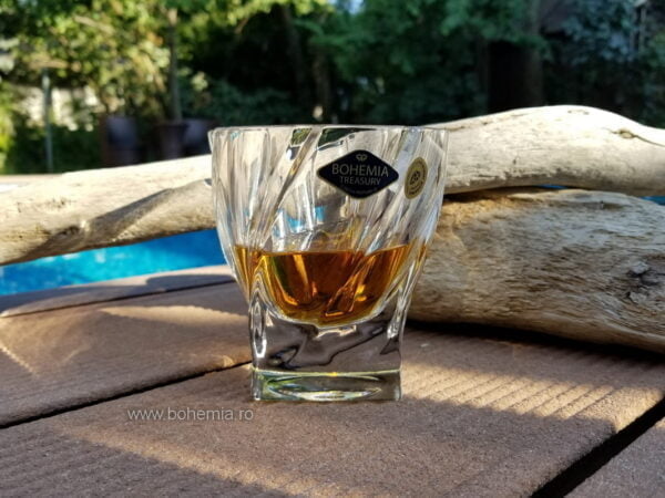 pahare whisky cristal
