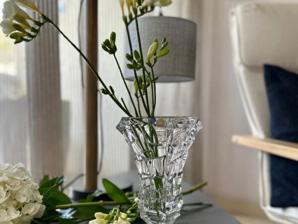 vaza cristal Bohemia