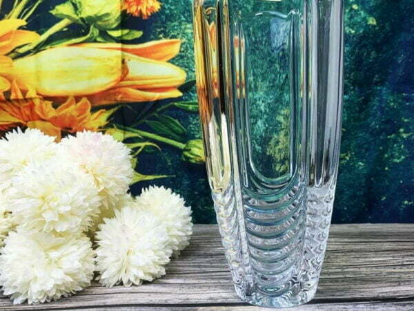 vaza cristal Bohemia