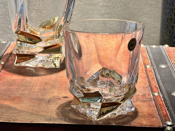 pahare whisky cristal