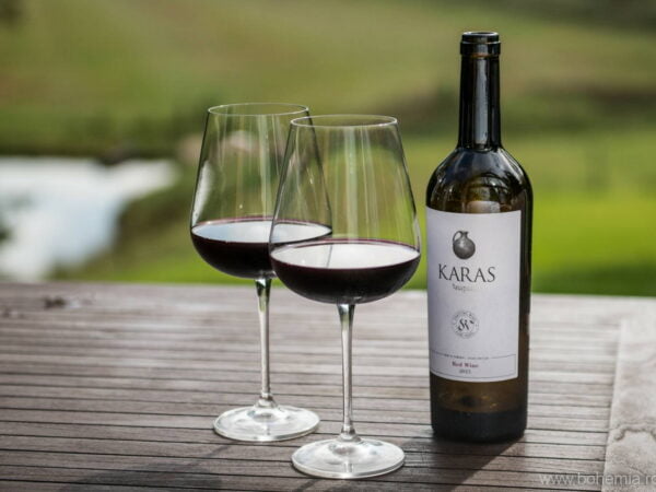 pahare vin cristal Bohemia