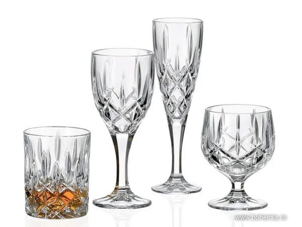set pahare cristal Bohemia