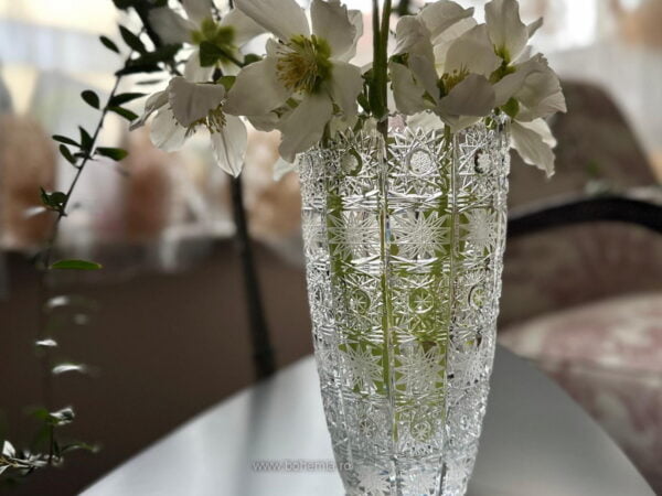 vaza cristal Bohemia