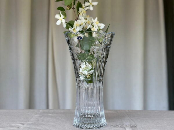 vaza cristal Bohemia