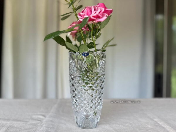 vaza cristal Bohemia