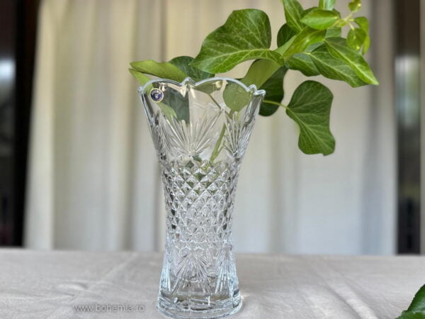 vaza cristal Bohemia
