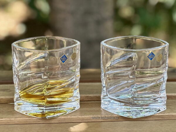 pahare whisky cristal