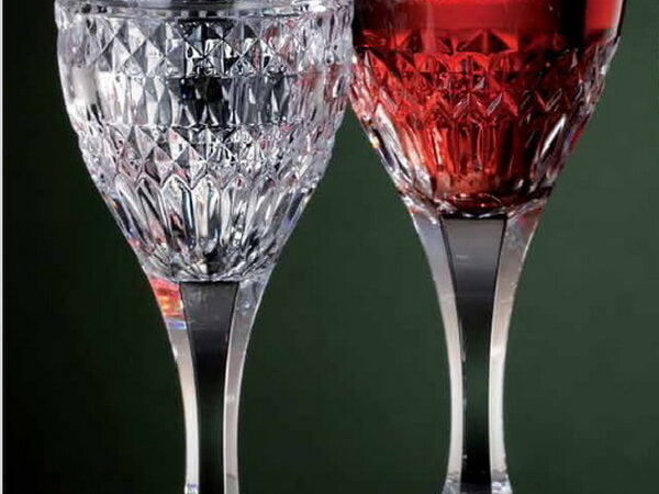 pahare vin cristal Bohemia