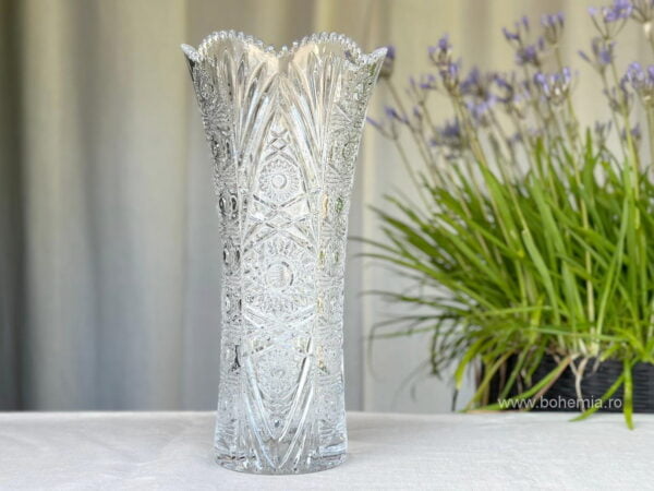 vaza cristal Bohemia