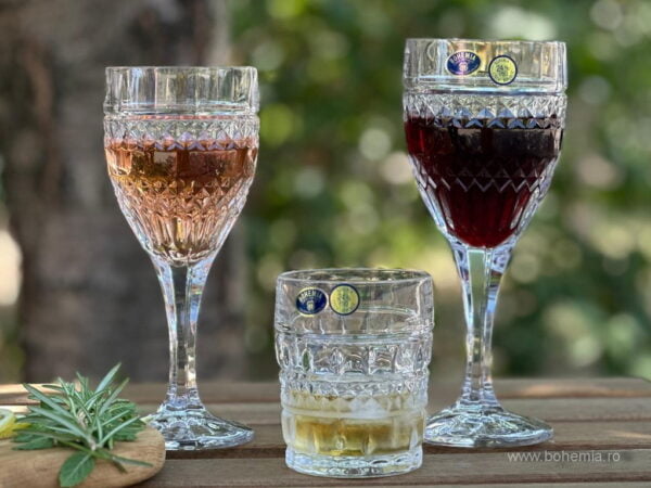 set pahare cristal Bohemia