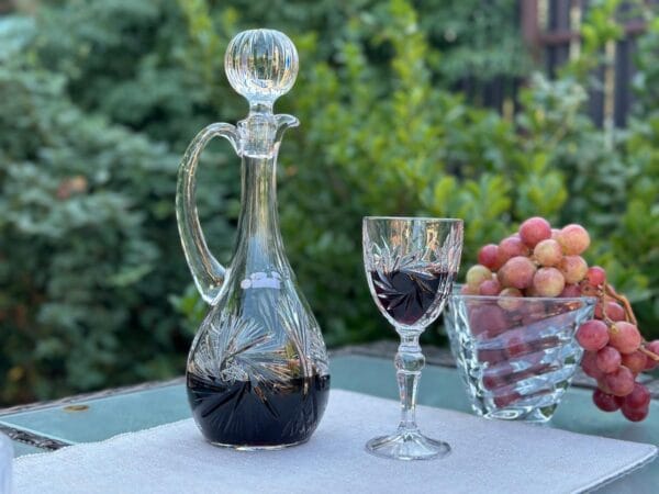 set pahare cristal Bohemia