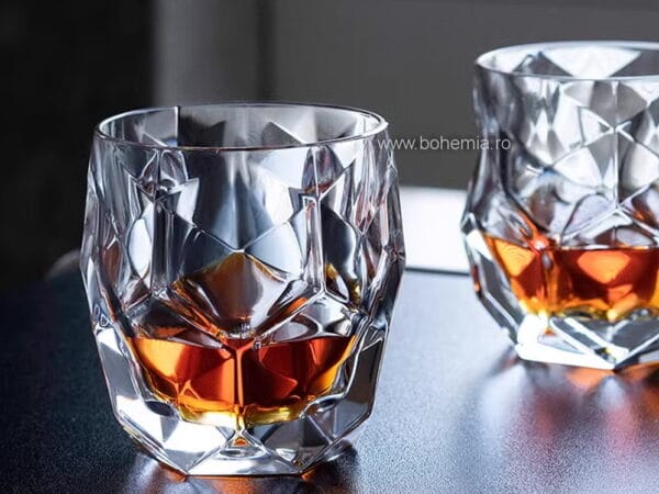 pahare whisky cristal