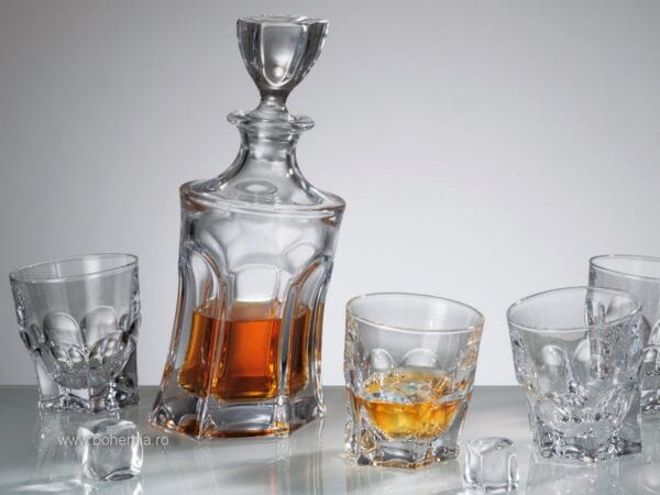 set pahare cristal Bohemia