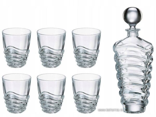 set pahare cristal Bohemia
