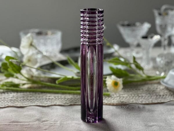 vaza cristal Bohemia