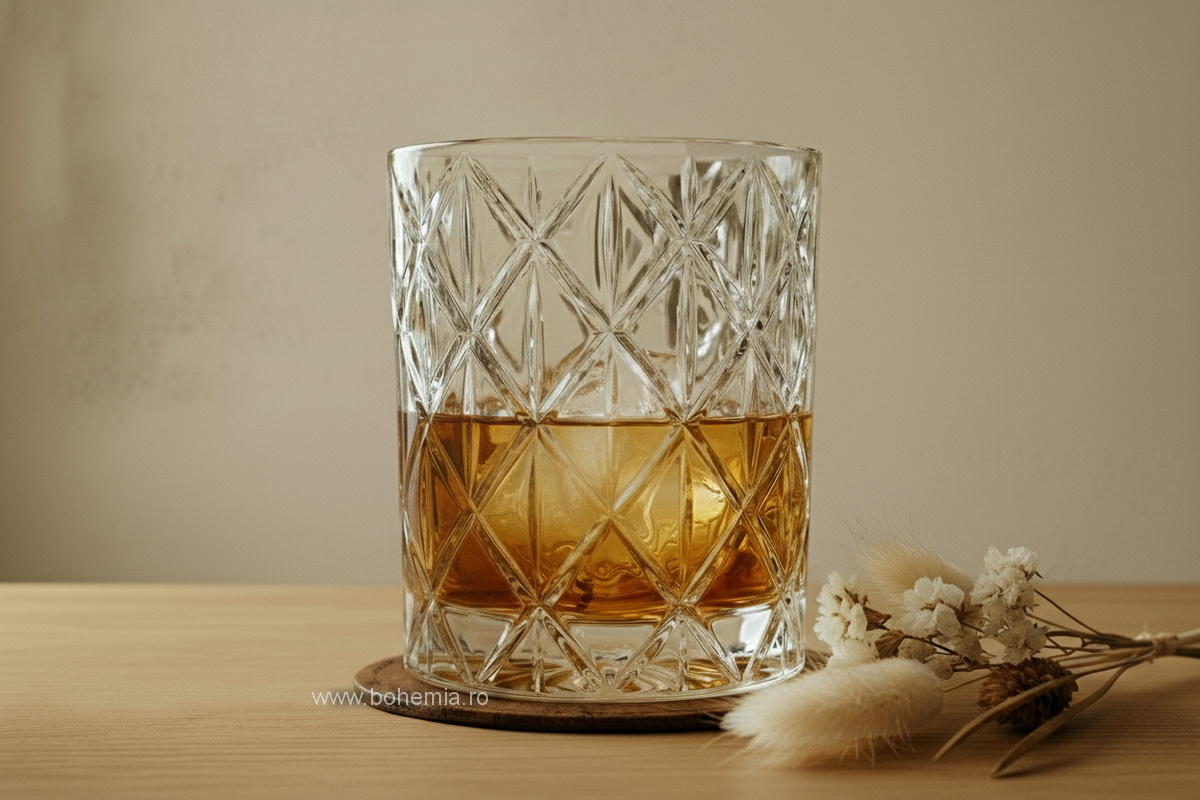 pahare whisky cristal