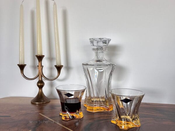 set pahare cristal Bohemia