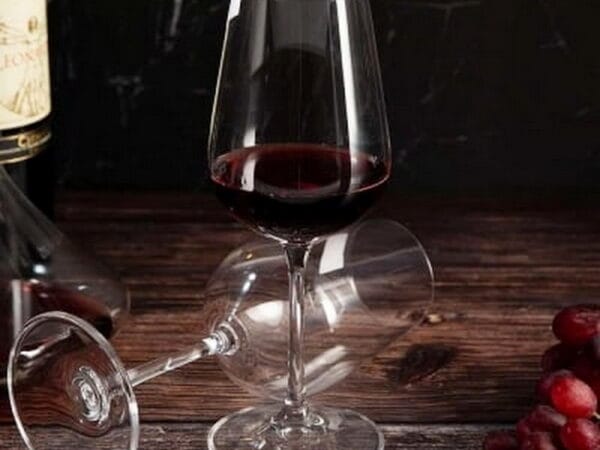 pahare vin cristal Bohemia