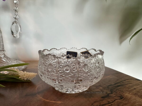 BOL LUCRAT MANUAL 11 CM CRISTAL BOHEMIA- THEA PK