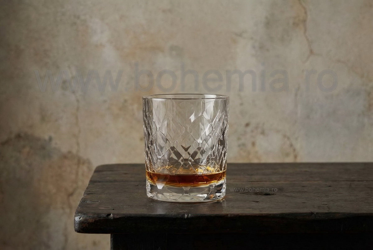 pahare whisky cristal