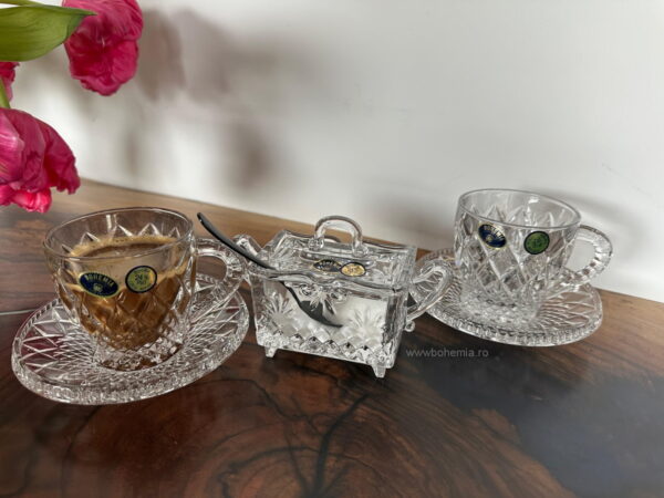 cesti cafea cristal Bohemia