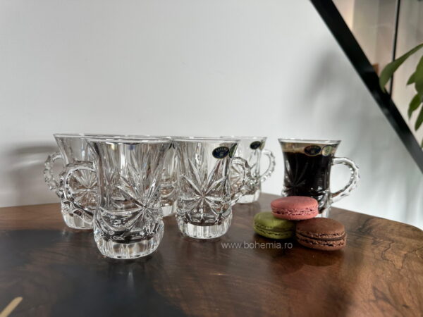 cesti cafea cristal Bohemia
